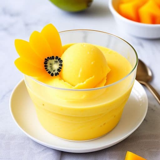Mango Passionfruit Sorbet